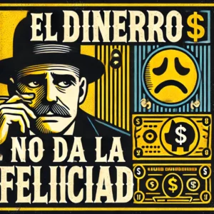 El dinero no da la felicidad, pero ayuda mucho a conseguirla.